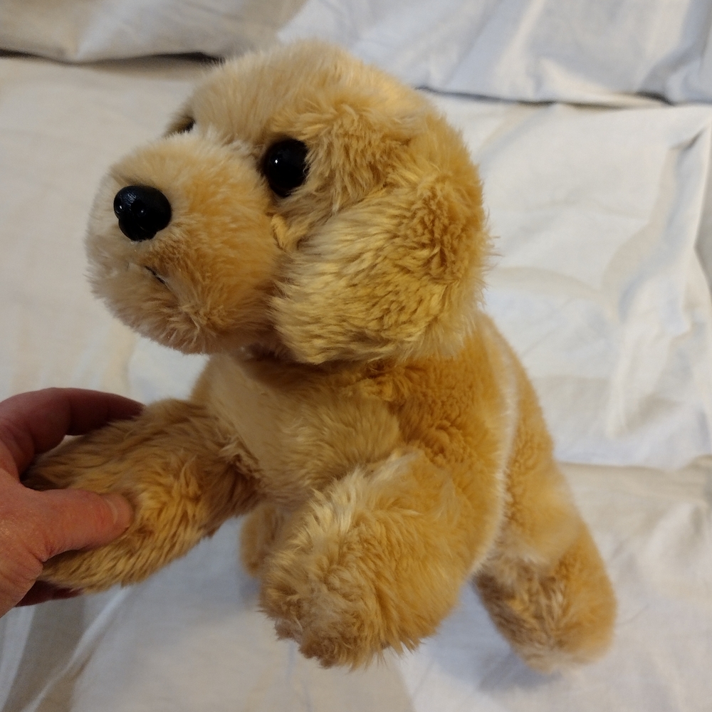 Cuddly Tan Puppy Plush Toy - Picture 8 of 10